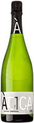 12,95 € Spedizione Gratuita | Spumante Bianco Parató Atica Extra Brut Gran Riserva D.O. Cava Catalogna Spagna Macabeo, Xarel·lo, Chardonnay, Parellada 75 cl