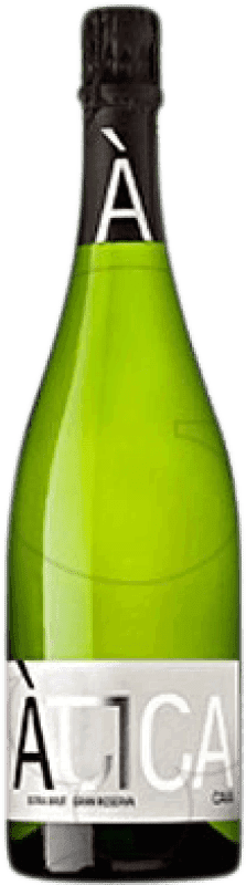 12,95 € Envoi gratuit | Vin Mousseux Blanc Parató Atica Extra Brut Grande Réserve D.O. Cava Catalogne Espagne Macabeo — Macabeu, Xarel·lo, Chardonnay, Parellada Bouteille 75 cl