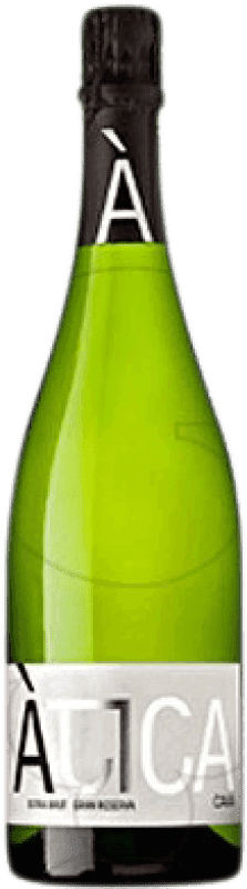 11,95 € Free Shipping | White sparkling Parató Atica Extra Brut Grand Reserve D.O. Cava Catalonia Spain Macabeo, Xarel·lo, Chardonnay, Parellada Bottle 75 cl