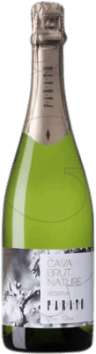 15,95 € Envoi gratuit | Blanc mousseux Parató Brut Nature Réserve D.O. Cava Catalogne Espagne Macabeo, Xarel·lo, Chardonnay, Parellada Bouteille 75 cl