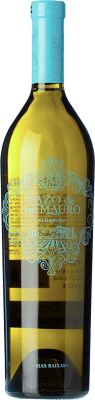 21,95 € Kostenloser Versand | Weißwein Pazo de San Mauro Jung D.O. Rías Baixas Galizien Spanien Albariño Flasche 75 cl
