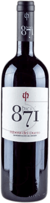 63,95 € Kostenloser Versand | Rotwein Picres Picrés 871 D.O. Ribera del Duero Kastilien und León Spanien Tempranillo Flasche 75 cl