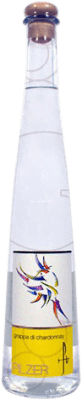 19,95 € Envio grátis | Grappa Pilzer Itália Chardonnay Garrafa Medium 50 cl
