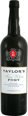 18,95 € Бесплатная доставка | Крепленое вино Taylor's Fine White I.G. Porto порто Португалия Godello, Sémillon, Códega, Rabigato, Viosinho бутылка 75 cl