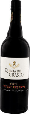 10,95 € Kostenloser Versand | Verstärkter Wein Quinta do Crasto Finest Ruby Reserve I.G. Porto Porto Portugal Tempranillo, Touriga Franca, Touriga Nacional, Tinta Amarela, Tinta Cão, Tinta Barroca, Tinta Conejera Flasche 75 cl