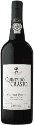 44,95 € Kostenloser Versand | Verstärkter Wein Quinta do Crasto Vintage I.G. Porto Porto Portugal Tempranillo, Touriga Franca, Touriga Nacional, Tinta Amarela, Tinta Cão, Tinta Barroca, Tinta Conejera Flasche 75 cl