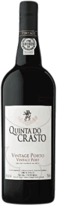 59,95 € Envio grátis | Vinho Generoso Fortificado Quinta do Crasto Vintage I.G. Porto Porto Portugal Tempranillo, Touriga Franca, Touriga Nacional, Tinta Amarela, Tinta Cão, Tinta Barroca, Tinta Conejera 75 cl
