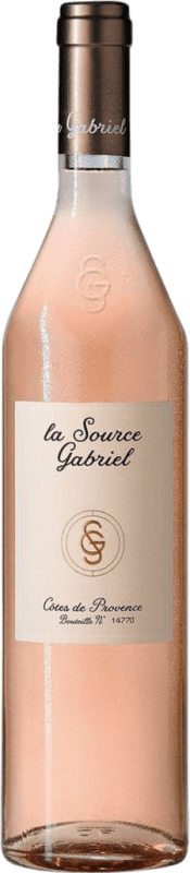 13,95 € Free Shipping | Rosé wine Regine Sumeire La Source Gabriel Young A.O.C. France France Syrah, Grenache, Cinsault Bottle 75 cl