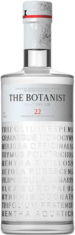 47,95 € 免费送货 | 金酒 Bruichladdich The Botanist 22 Gin 苏格兰 英国 瓶子 70 cl