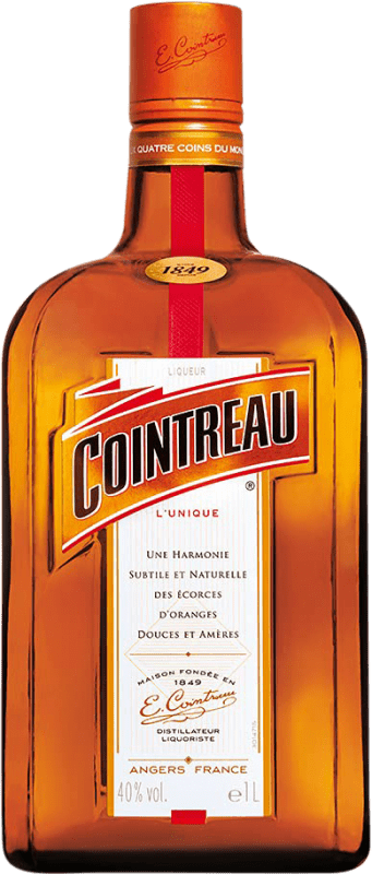 29,95 € Envio grátis | Triple Sec Cointreau França 1 L