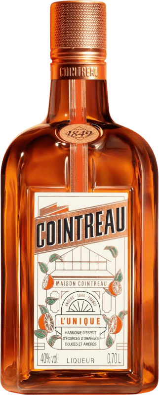 24,95 € Spedizione Gratuita | Triple Sec Cointreau Francia Bottiglia 70 cl