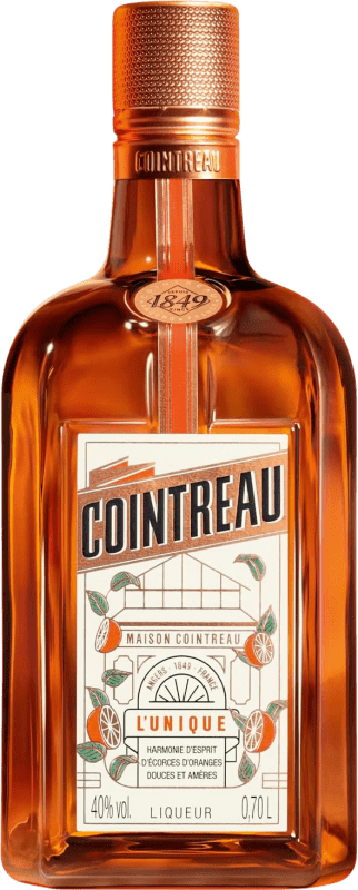 21,95 € Spedizione Gratuita | Triple Sec Cointreau Francia Bottiglia 70 cl