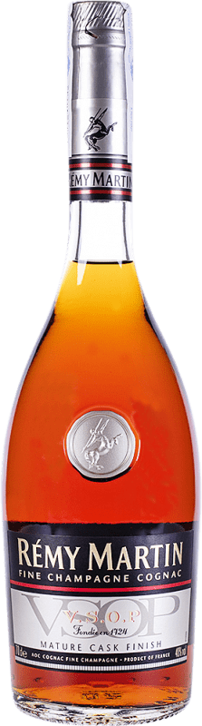 59,95 € Spedizione Gratuita | Cognac Rémy Martin Very Superior Old Pale VSOP A.O.C. Cognac Francia Bottiglia 70 cl