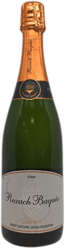 19,95 € Envio grátis | Espumante Branco Rexach Baques Brut — Bruto Grande Reserva D.O. Cava Catalunha Espanha Macabeo, Xarel·lo, Parellada 75 cl