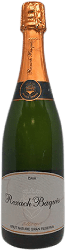 19,95 € Envio grátis | Espumante branco Rexach Baques Brut Grande Reserva D.O. Cava Catalunha Espanha Macabeo, Xarel·lo, Parellada Garrafa 75 cl