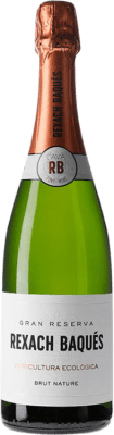 13,95 € 免费送货 | 白起泡酒 Rexach Baques Brut Nature 大储备 D.O. Cava 加泰罗尼亚 西班牙 Macabeo, Xarel·lo, Parellada 瓶子 75 cl