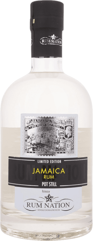 39,95 € Free Shipping | Rum Rossi & Rossi Nation Jamaica Pot Still Blanco Jamaica Bottle 70 cl