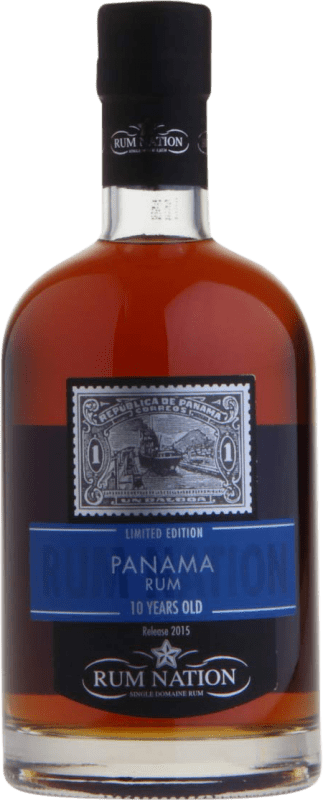 44,95 € Spedizione Gratuita | Rum Rossi & Rossi Nation Panama Panama 10 Anni 70 cl