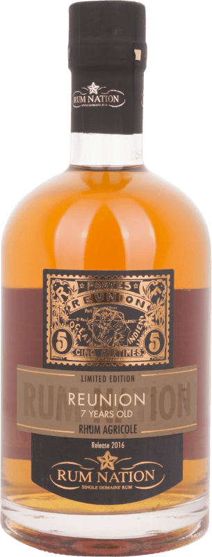 39,95 € Free Shipping | Rum Rossi & Rossi Nation Reunion Reunion 7 Years Bottle 70 cl