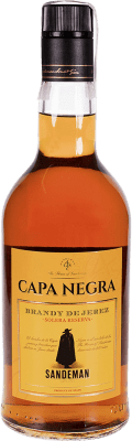 17,95 € Envio grátis | Brandy Conhaque Sandeman Porto Capa Negra Espanha 70 cl
