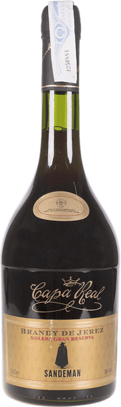29,95 € Spedizione Gratuita | Brandy Sandeman Porto Capa Real Solera Gran Riserva Spagna 70 cl