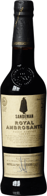 21,95 € Free Shipping | Fortified wine Sandeman Porto Royal Ambrosante D.O. Jerez-Xérès-Sherry Andalucía y Extremadura Spain Pedro Ximénez Medium Bottle 50 cl