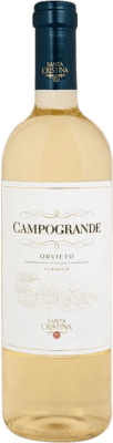12,95 € Envío gratis | Vino blanco Santa Cristina Campogrande Joven D.O.C. Italia Italia Greco, Procanico Botella 75 cl