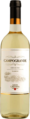 12,95 € 送料無料 | 白ワイン Santa Cristina Campogrande 若い D.O.C. Italy イタリア Greco — グレーコ, Procanico — プロカニコ 75 cl