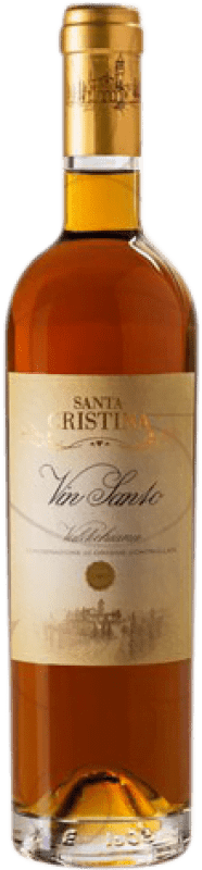 22,95 € Free Shipping | Fortified wine Santa Cristina Vin Santo D.O.C. Italy Italy Malvasía, Trebbiano Medium Bottle 50 cl