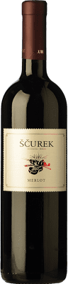 19,95 € Envío gratis | Vino Tinto Sčurek Eslovenia Merlot 75 cl