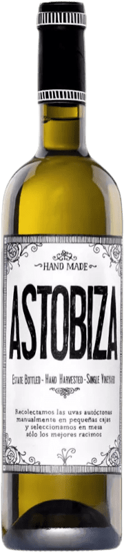10,95 € Kostenloser Versand | Weißwein Señorío de Astobiza Txakoli Jung D.O. Arabako Txakolina Baskenland Spanien Hondarribi Zuri, Gros Manseng, Petit Corbu Flasche 75 cl