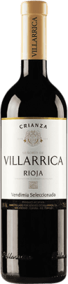 9,95 € Envío gratis | Vino Tinto Señorío de Villarrica Crianza D.O.Ca. Rioja La Rioja España Tempranillo 75 cl