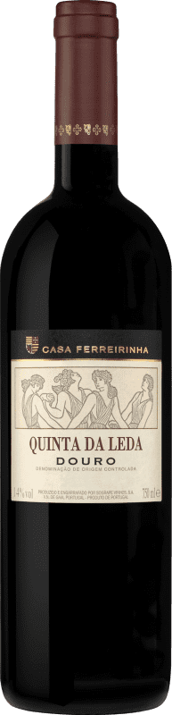 58,95 € Spedizione Gratuita | Vino Rosso Sogrape Casa Ferreirinha Quinta da Leda Crianza — Invecchiato in Botte I.G. Portogallo Portogallo Tempranillo, Touriga Franca, Touriga Nacional, Tinta Cão Bottiglia 75 cl