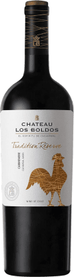 13,95 € Envio grátis | Vinho Tinto Sogrape Château Los Boldos Crianza Chile Carmenère 75 cl