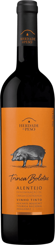 10,95 € Free Shipping | Red wine Sogrape Trinca Bolotas Young I.G. Portugal Portugal Tempranillo, Grenache Tintorera, Touriga Nacional Bottle 75 cl