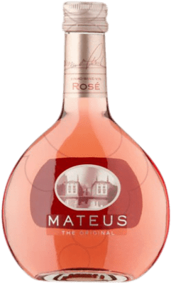 3,95 € Kostenloser Versand | Roséwein Sogrape Mateus Rosé, Original Jung I.G. Portugal Portugal Touriga Franca, Rufete, Tinta Barroca Halbflasche 37 cl