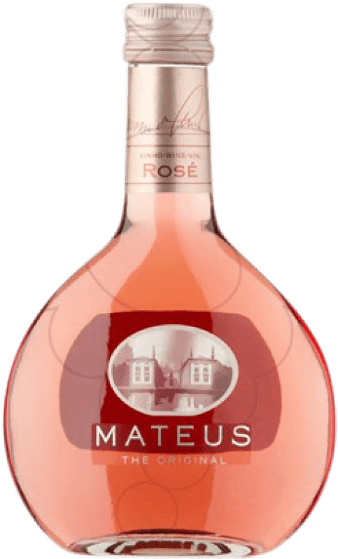 3,95 € Free Shipping | Rosé wine Sogrape Mateus Rosé The Original Young I.G. Portugal Portugal Touriga Franca, Rufete, Tinta Barroca Half Bottle 37 cl