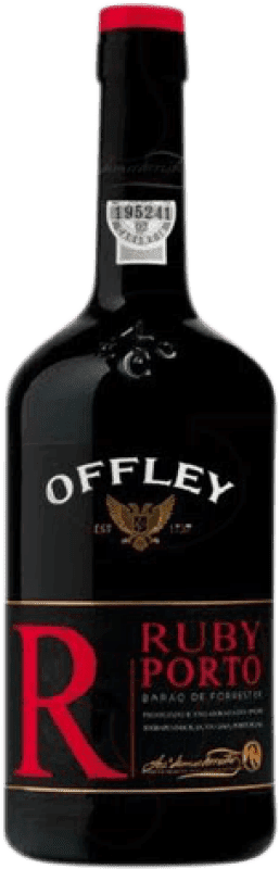 10,95 € Kostenloser Versand | Likörwein Sogrape Offley Ruby I.G. Porto Porto Portugal Tempranillo, Touriga Franca, Touriga Nacional, Tinta Amarela, Tinta Cão, Tinta Barroca Flasche 75 cl