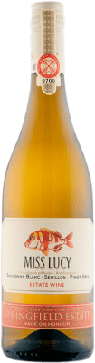 19,95 € Envio grátis | Vinho branco Springfield Miss Lucy Jovem África do Sul Sauvignon Branca, Pinot Cinza, Sémillon Garrafa 75 cl