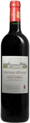 27,95 € Free Shipping | Red wine Stephane Savigneux Château d'Eyran Aged A.O.C. Bordeaux France Merlot, Cabernet Sauvignon, Petit Verdot Bottle 75 cl