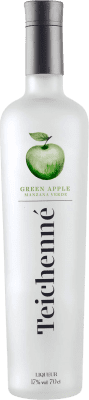 11,95 € Envio grátis | Schnapps Teichenné Espanha 70 cl Green Apple — Maçã Verde