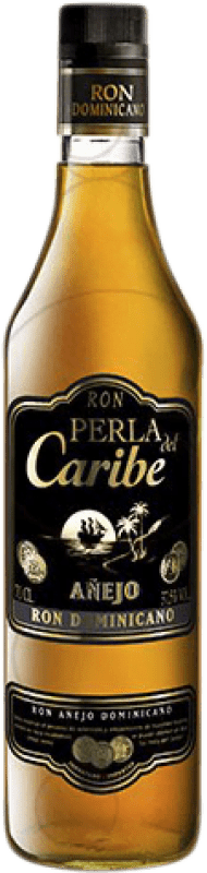 7,95 € Envoi gratuit | Rhum Teichenné Perla del Caribe Añejo — Vieux République Dominicaine Bouteille 70 cl