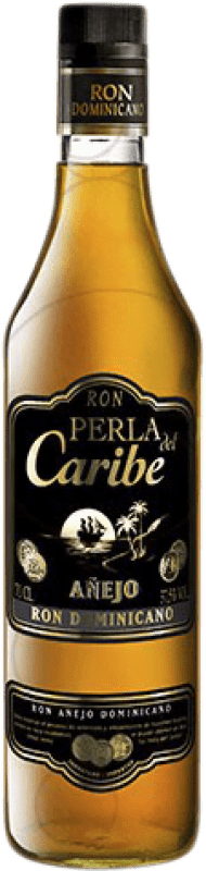 6,95 € Free Shipping | Rum Teichenné Perla del Caribe Añejo Dominican Republic Bottle 70 cl