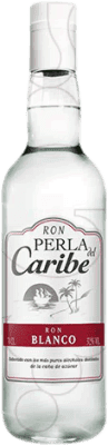 8,95 € Бесплатная доставка | Ром Teichenné Perla del Caribe Blanco Доминиканская Респблика бутылка 70 cl