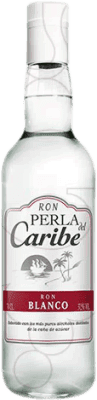 8,95 € Free Shipping | Rum Teichenné Perla del Caribe Blanco — White Dominican Republic 70 cl