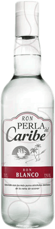 8,95 € Free Shipping | Rum Teichenné Perla del Caribe Blanco — White Dominican Republic 70 cl