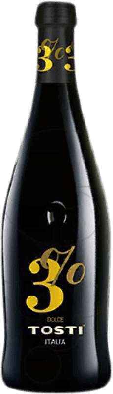 4,95 € Kostenloser Versand | Weißer Sekt Tosti Dolce 3% Süß D.O.C. Italien Italien Muscat Flasche 75 cl