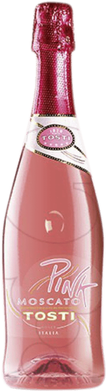 6,95 € Envio grátis | Espumante Rosé Tosti Pink — Rosé D.O.C. Itália Itália Moscato Garrafa 75 cl