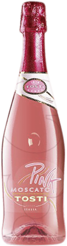 8,95 € Envío gratis | Espumoso rosado Tosti Pink D.O.C. Italia Italia Moscato Botella 75 cl