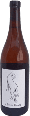 26,95 € Free Shipping | White wine Troç d'en Ros La Bèstia Blanca Young D.O. Empordà Catalonia Spain Xarel·lo Bottle 75 cl